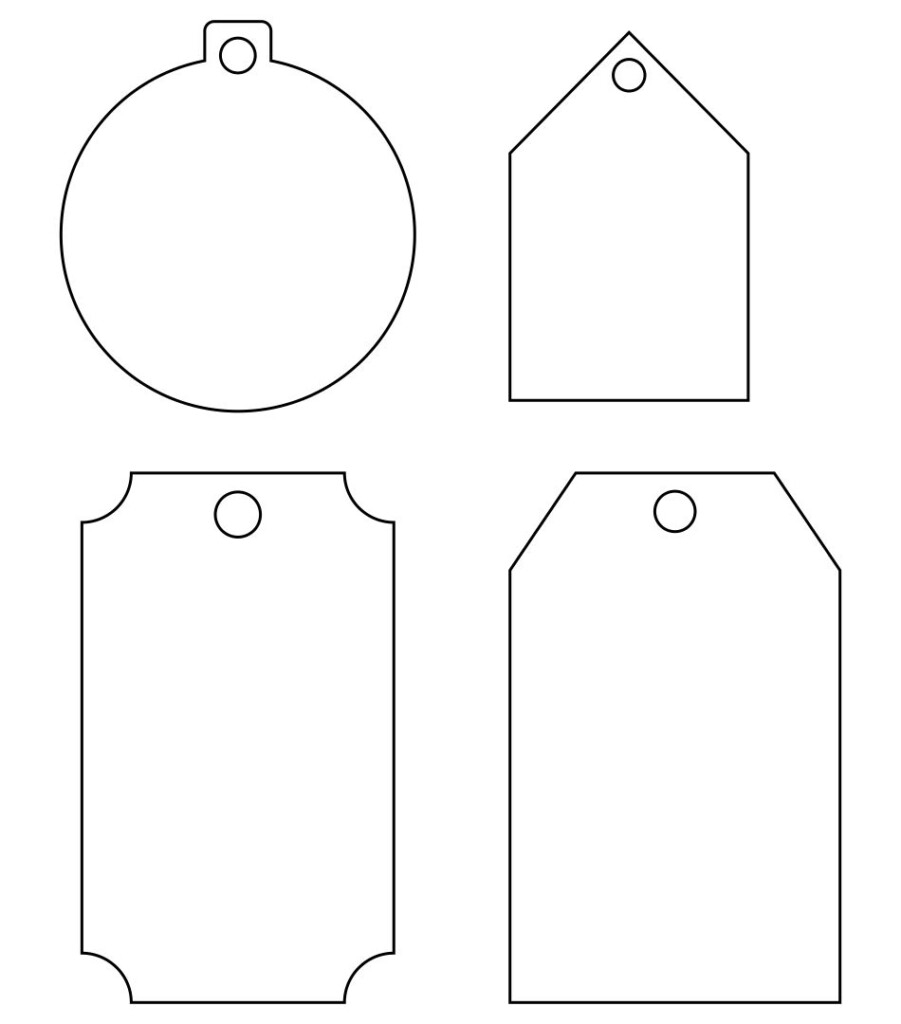 Free Printable Blank Gift Tag Templates NewFreePrintable