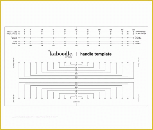 Free Printable Cabinet Hardware Template Of Cabinet Hardware Template