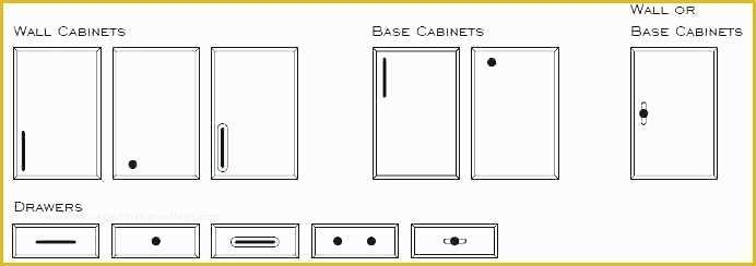 free printable cabinet hardware template