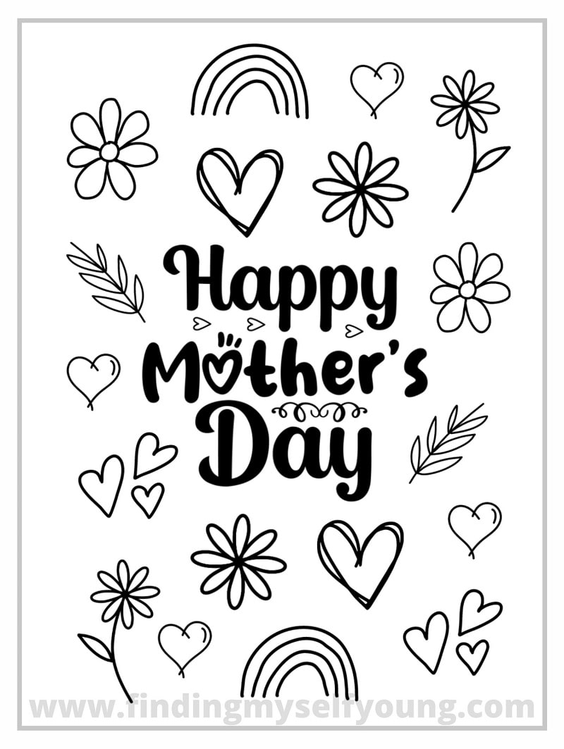 mothers day cards printable pdf