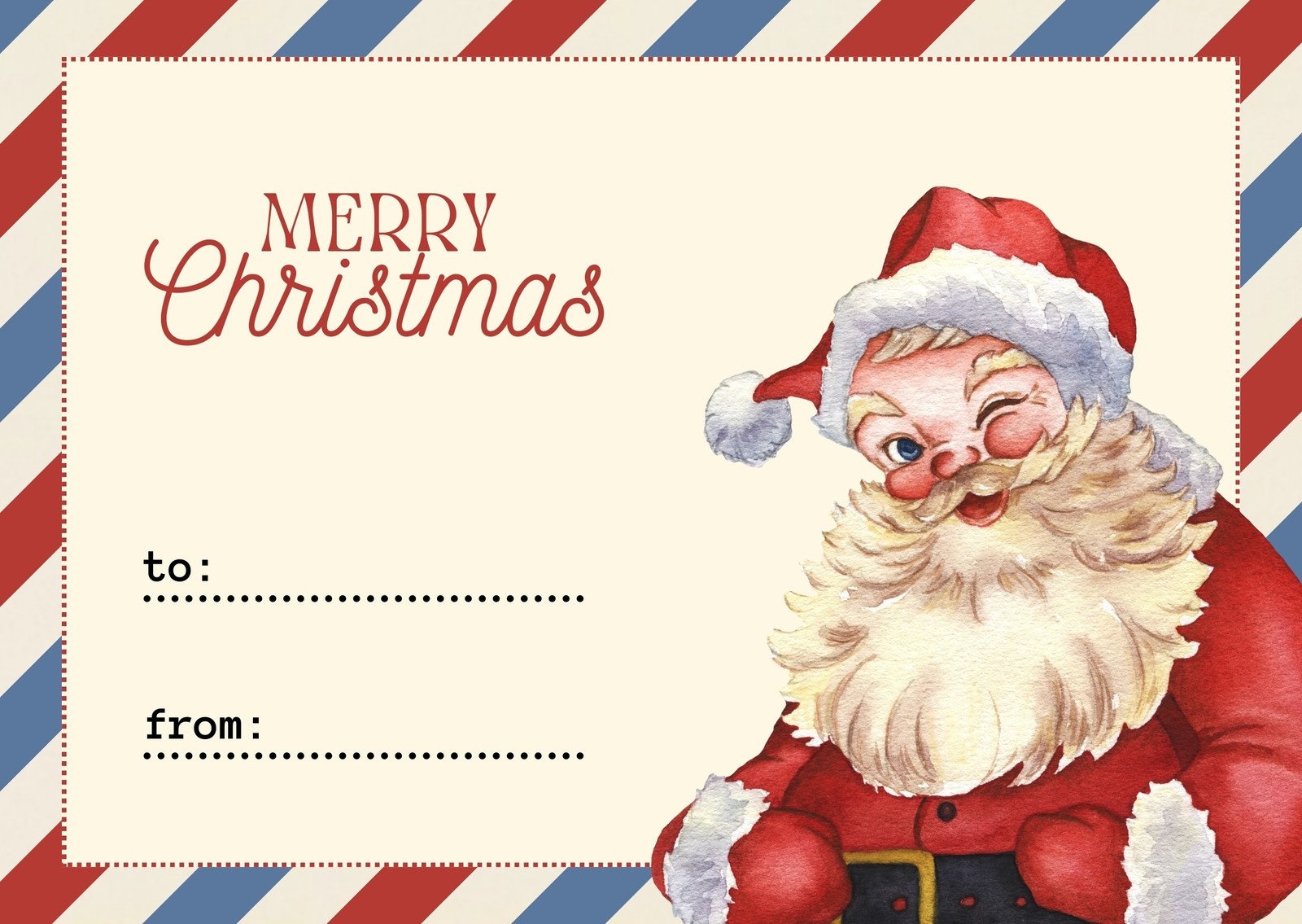 free holiday card templates printable