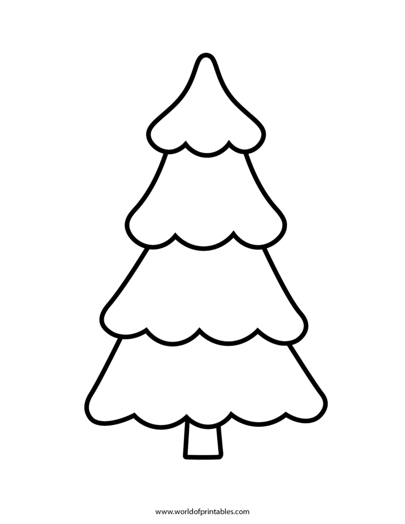 Free Printable Christmas Template FREE Printable HQ
