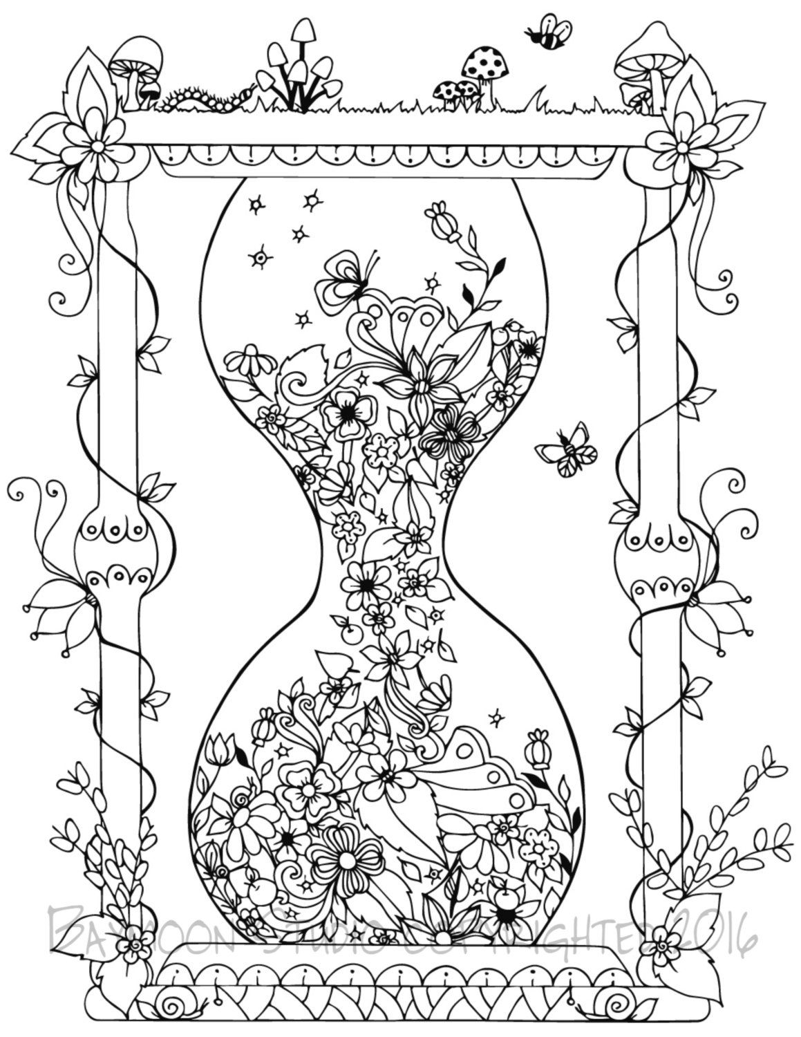 adult coloring pages for free
