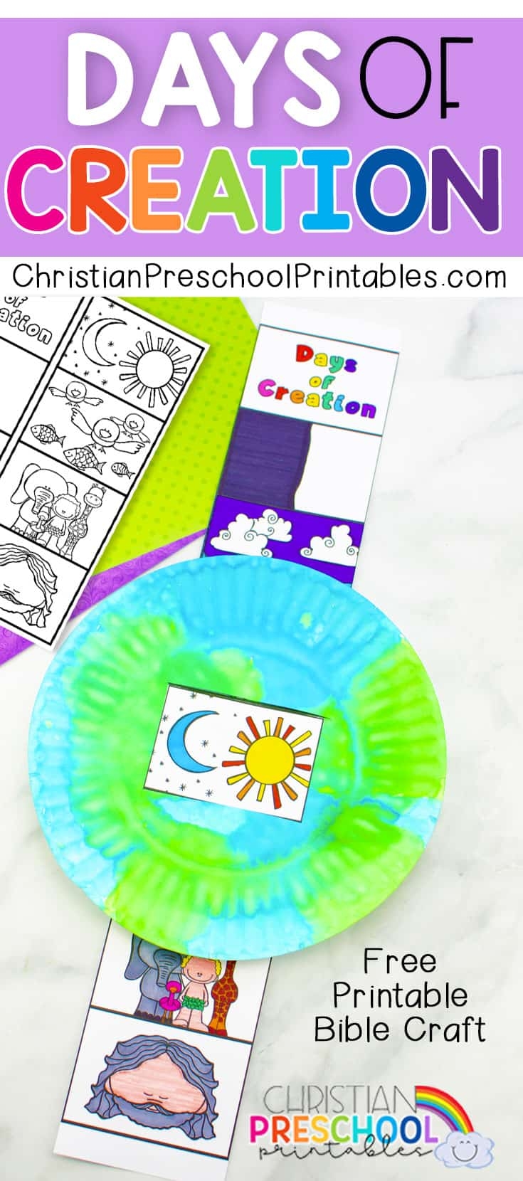 Free Printable Creation Crafts Printable Templates Free