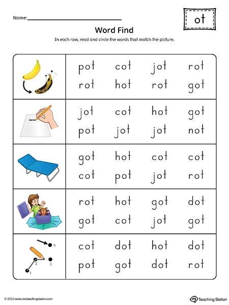 free cvc worksheets