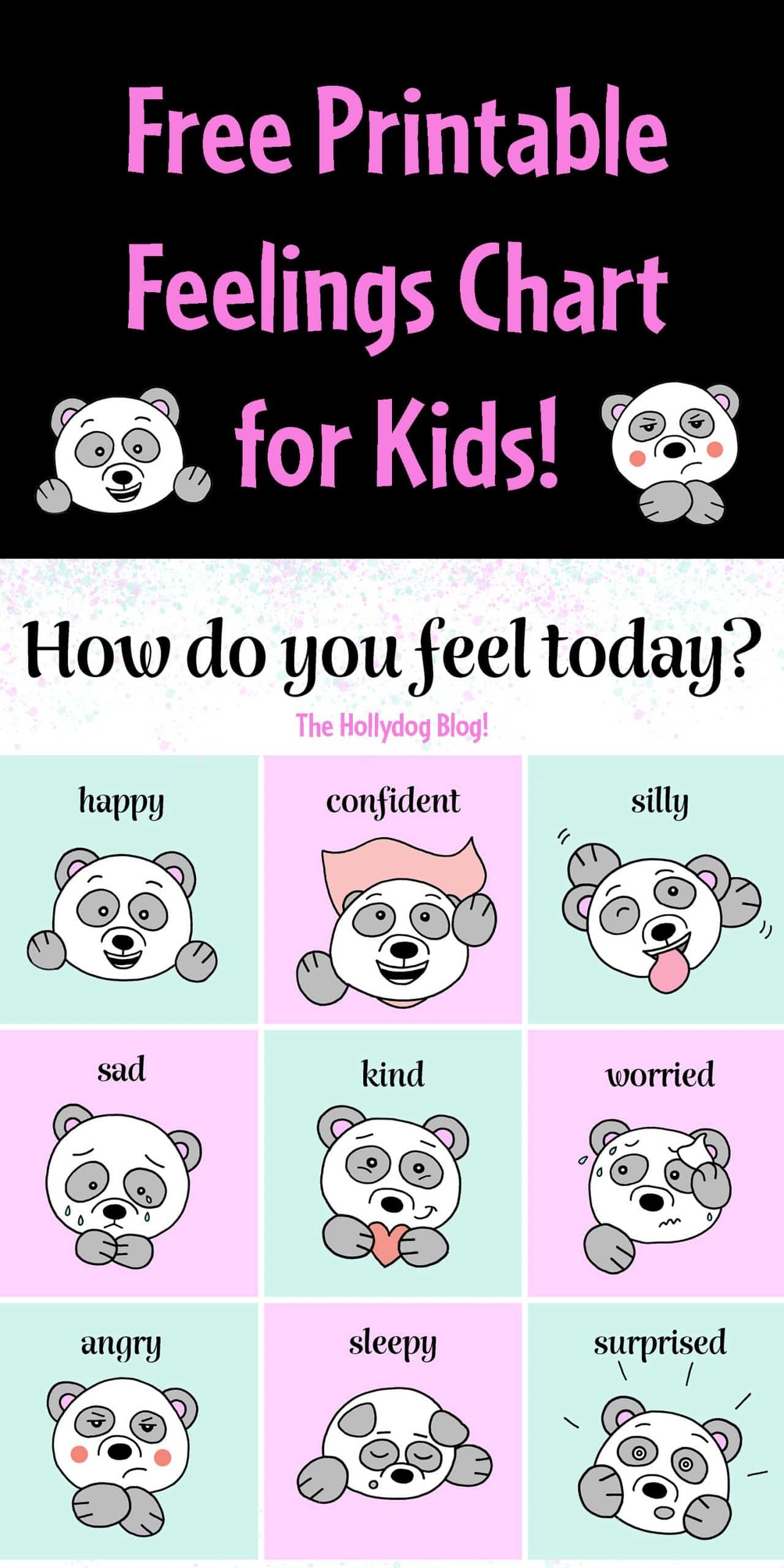 feelings printable activities for kids