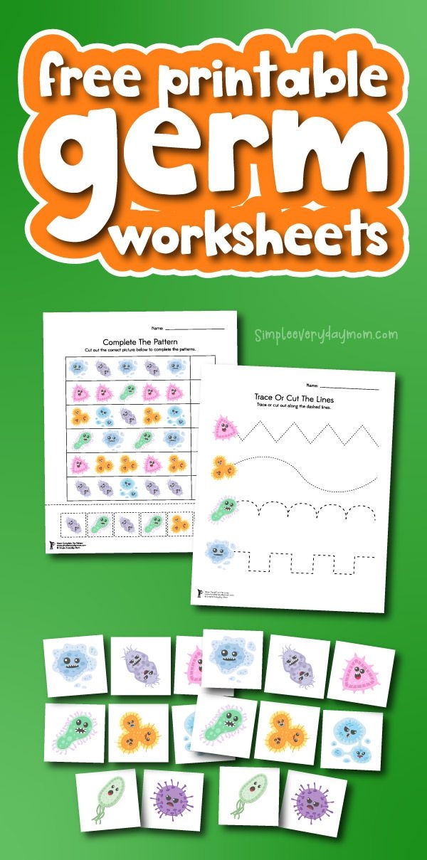Free Printable Germ Worksheets For Kindergarten Kids Worksheets 