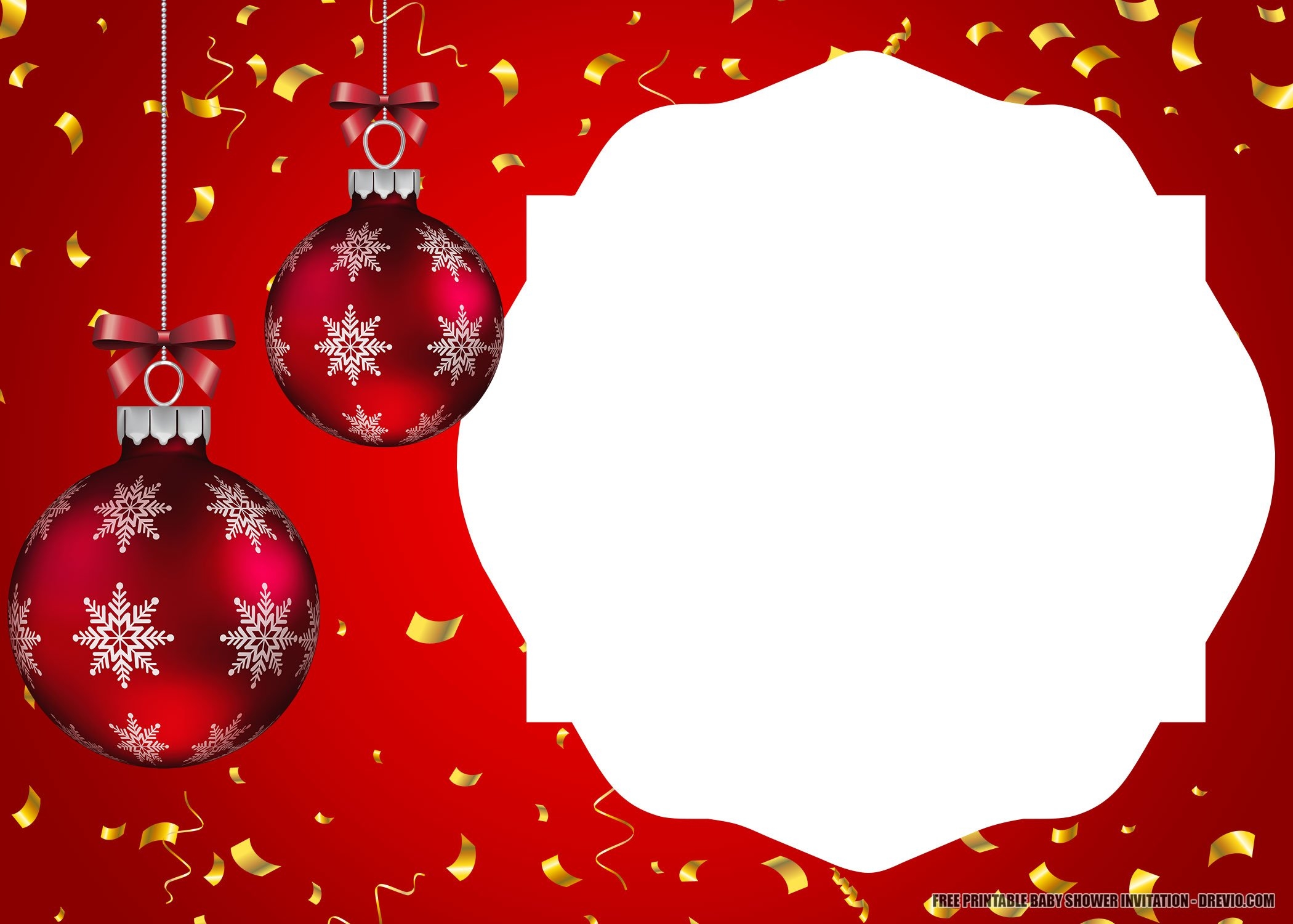 free holiday invitation templates printable