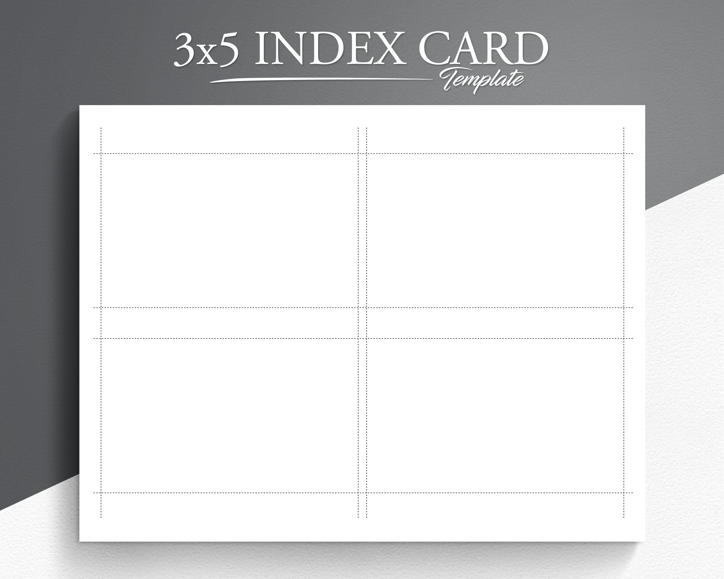 printable 3x5 index cards