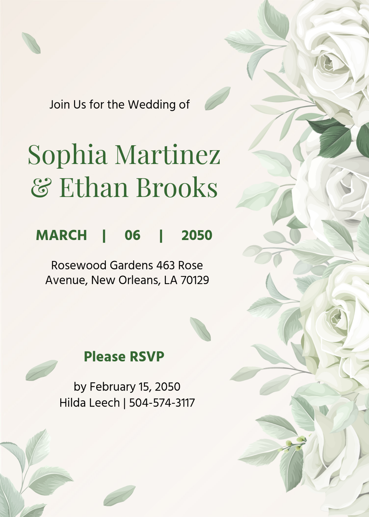 Free Printable Invitation Template To Edit Online