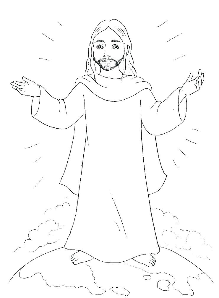 Free Printable Jesus Coloring Pages At GetDrawings Free Download