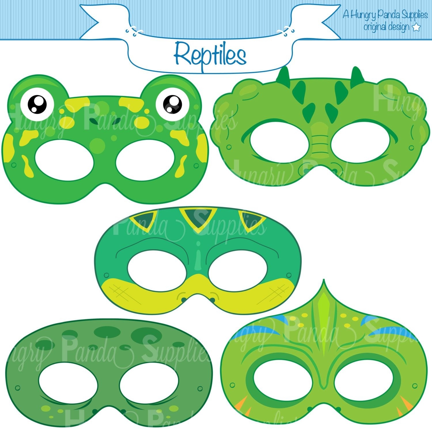 Free Printable Lizard Mask Free Printable