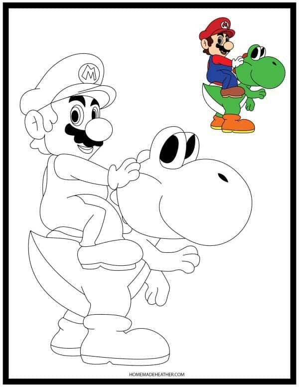 Free Printable Mario Coloring Pages Mario Coloring Pages Super Mario 