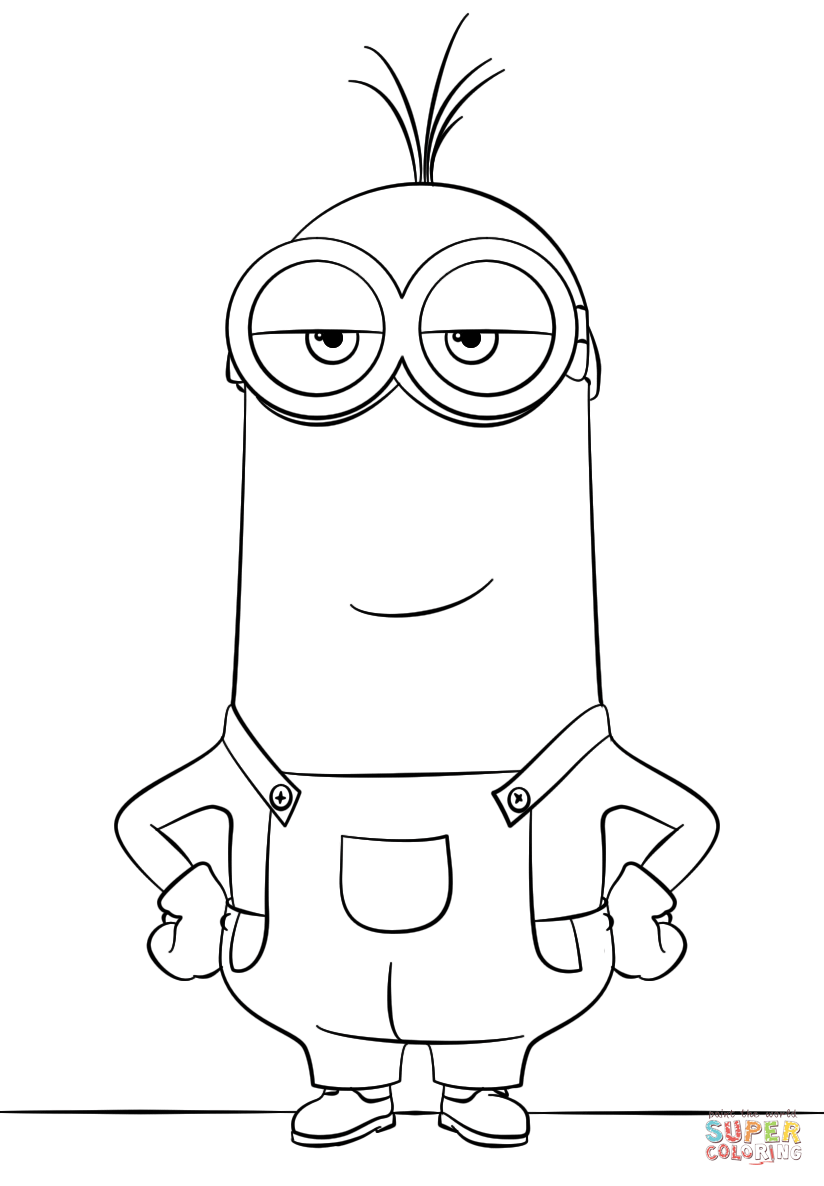 Free Printable Minions Coloring Pages Download Free Printable Minions