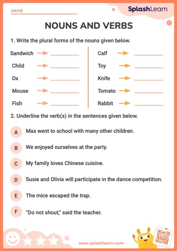printable nouns pictures