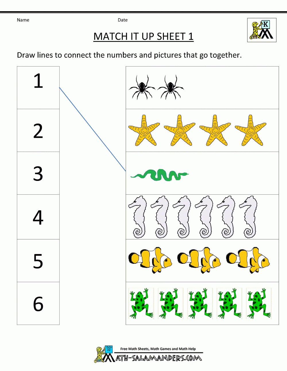 printable worksheet pre k