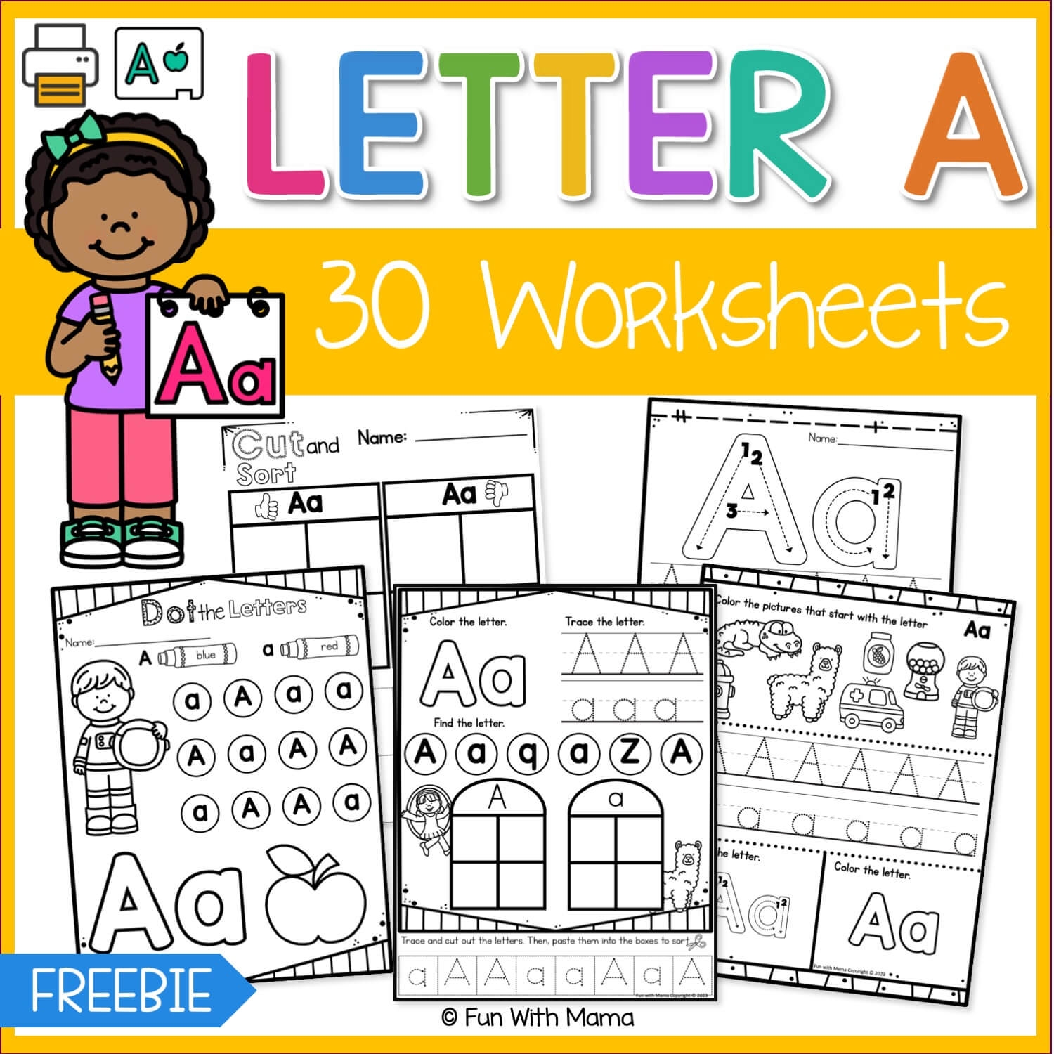 printable letter worksheets