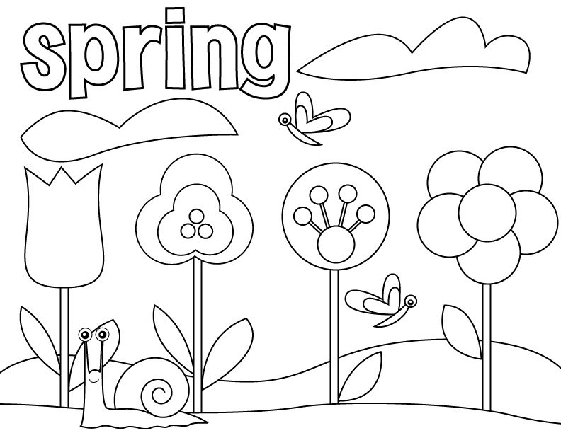printable coloring pages preschool