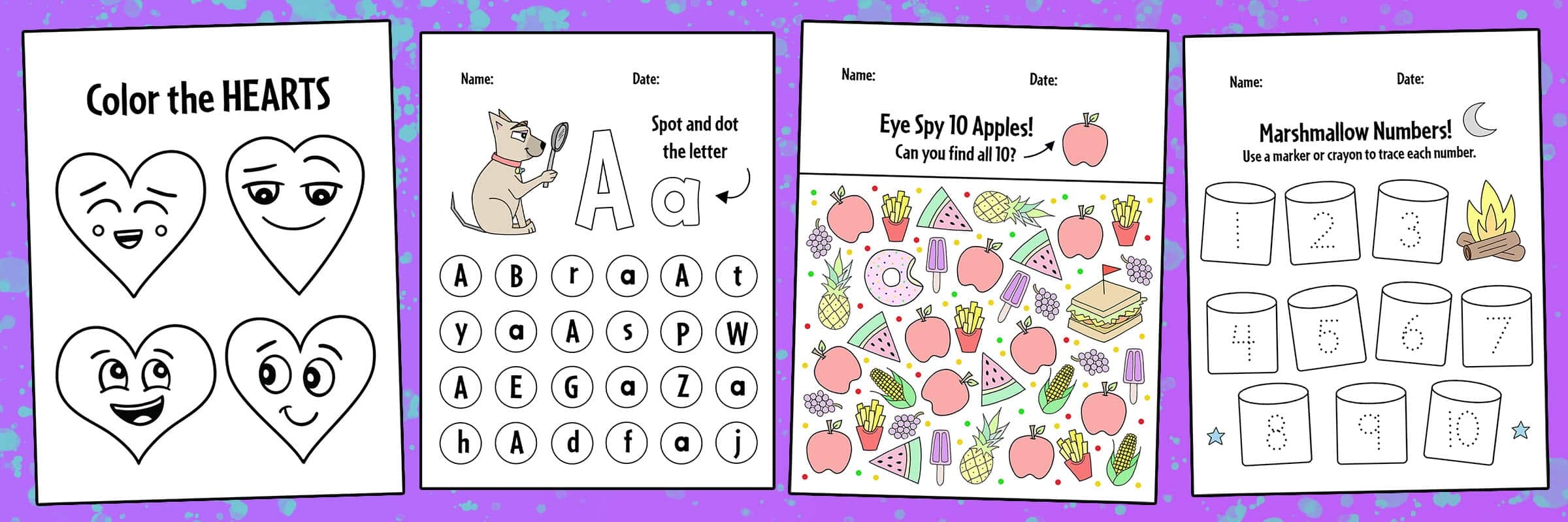 Free Printable Preschool Worksheets The Hollydog Blog Worksheets 