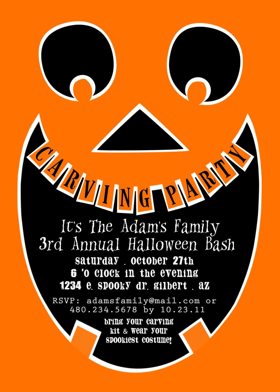 Free Printable Pumpkin Invitation Template Printable Word Searches