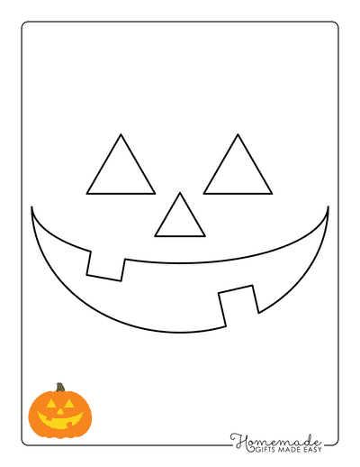 easy free printable pumpkin templates