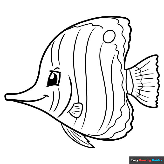 fish coloring pages printable free