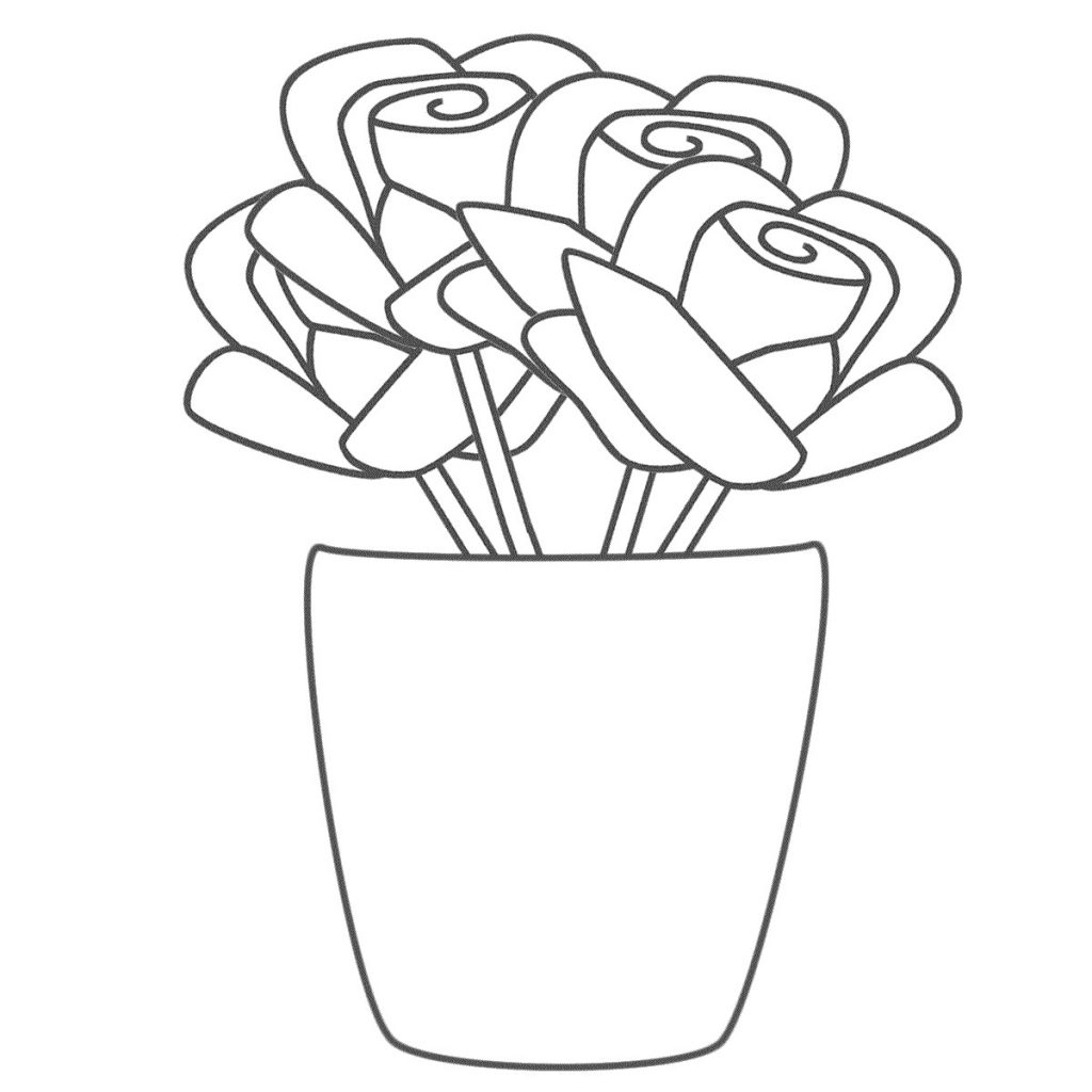 Coloring Pages Roses