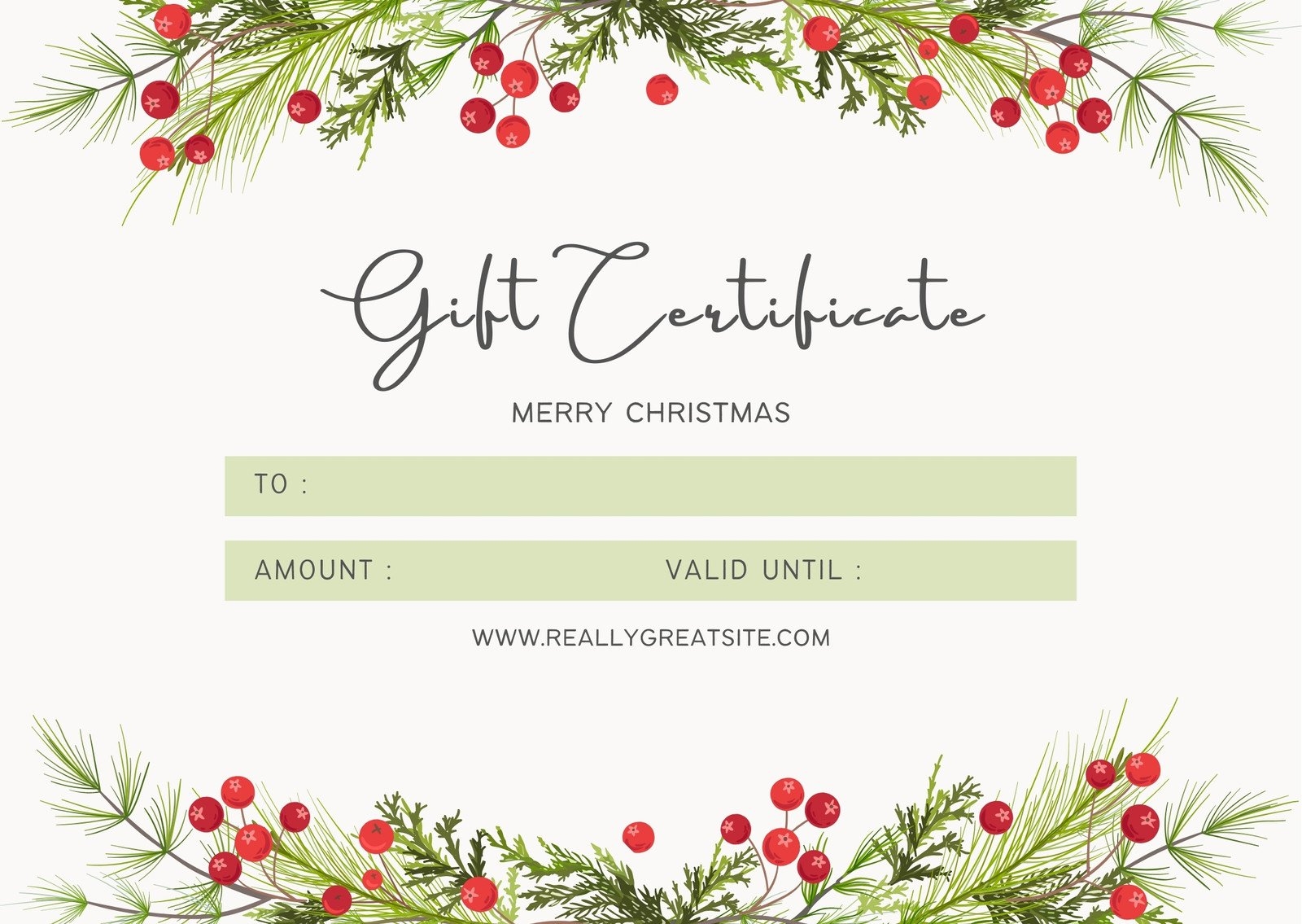 certificate template free printable