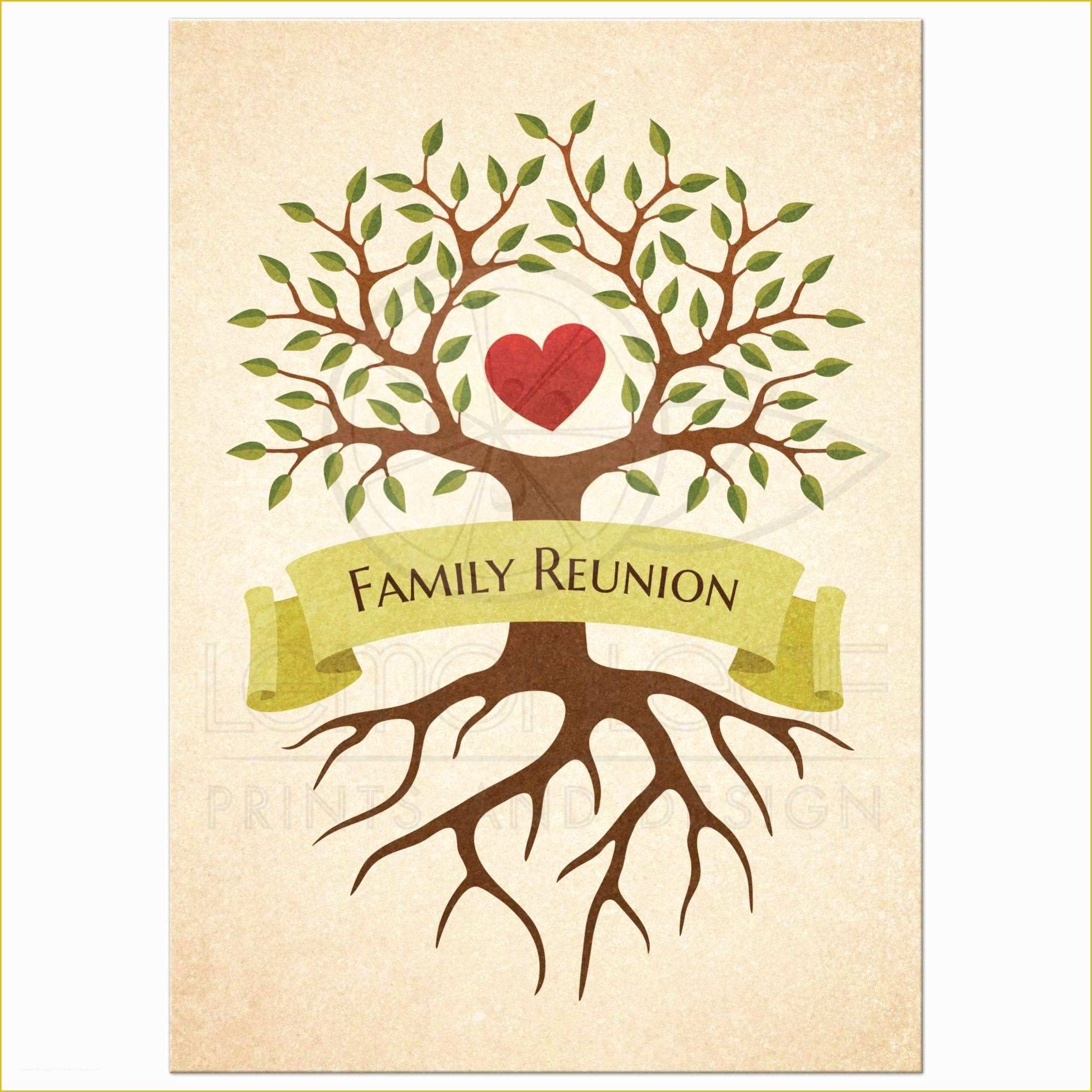 family reunion templates for invitations free