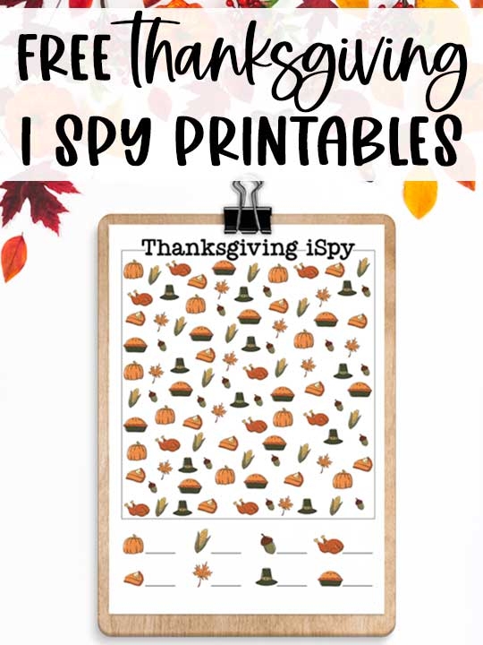thanksgiving activities for kids free printable