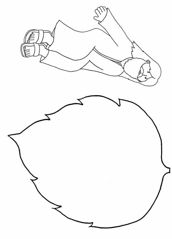 Free Printable Zacchaeus Craft