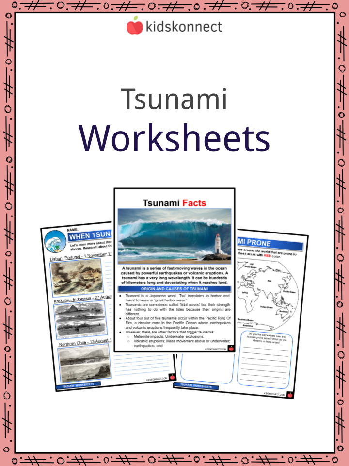 Free Tsunami Worksheet For Middle School Download Free Tsunami 