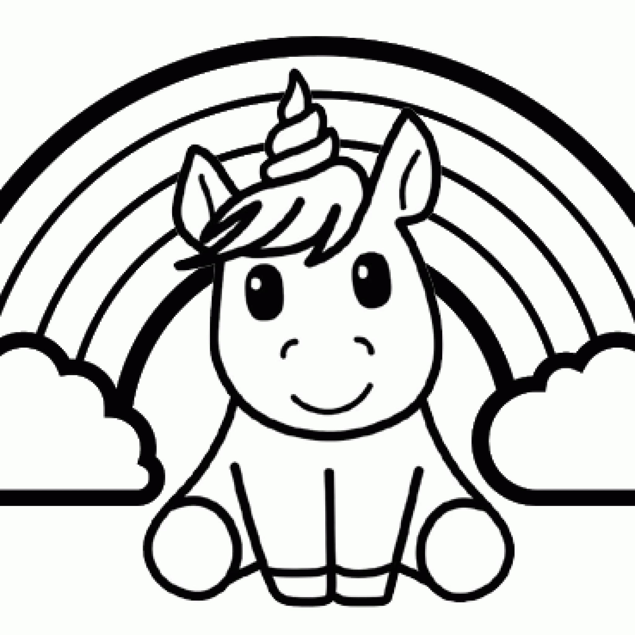 Unicorn Free Printable Coloring Pages