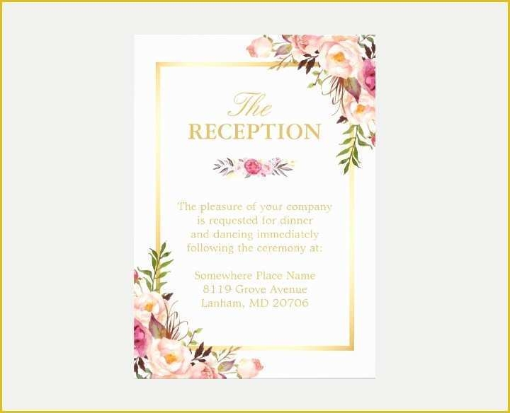 Free Wedding Reception Templates Of 15 New Wedding Reception Invitation 