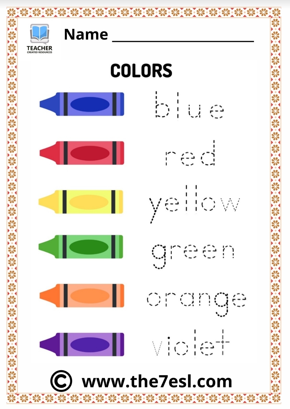 Free Worksheets With Shapes And Colors Download Free Worksheets With 