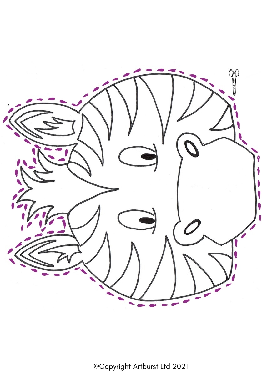 Free Zebra Printable Craft Download Free Zebra Printable Craft Png 