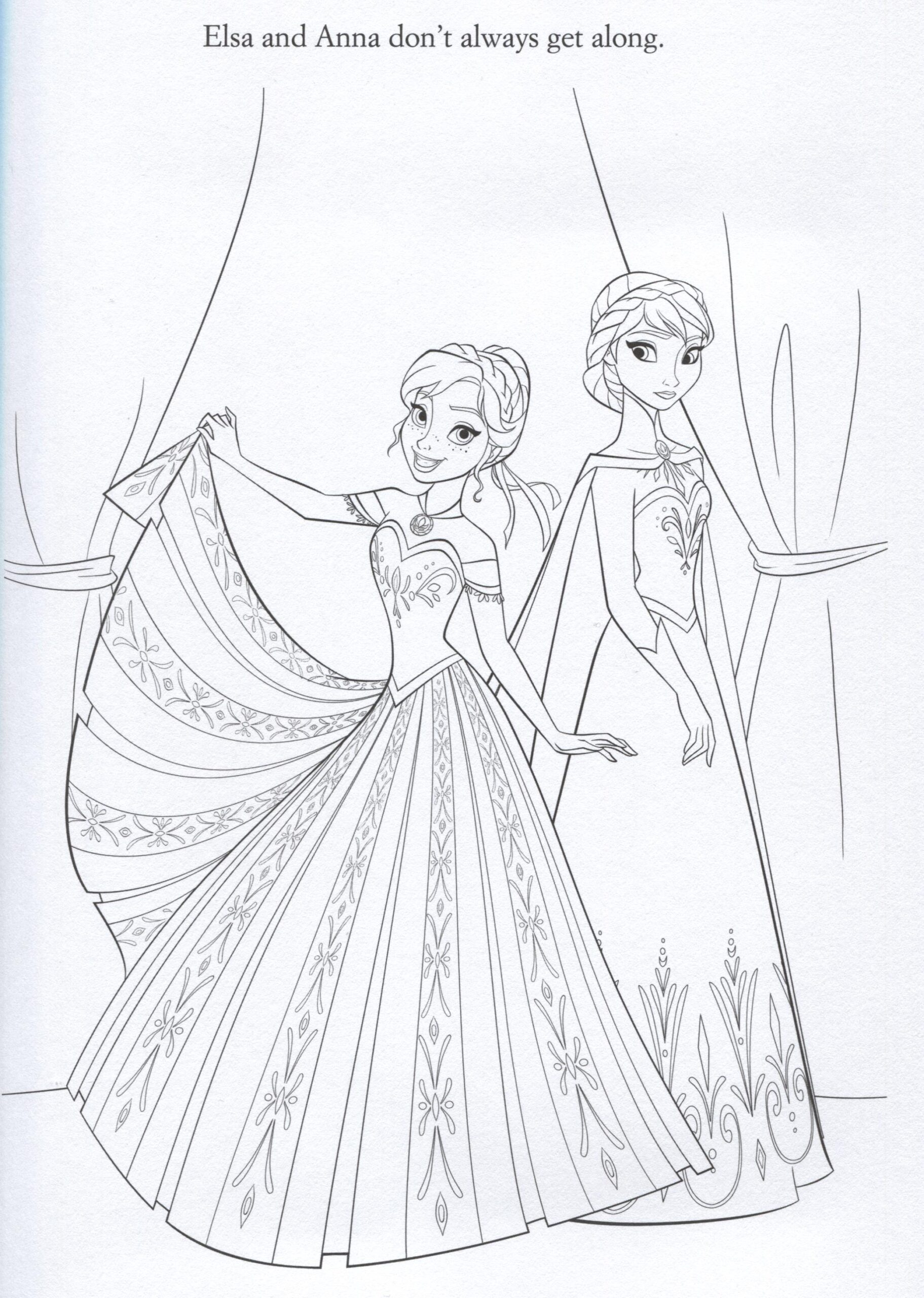 Frozen Coloring Pages Printable