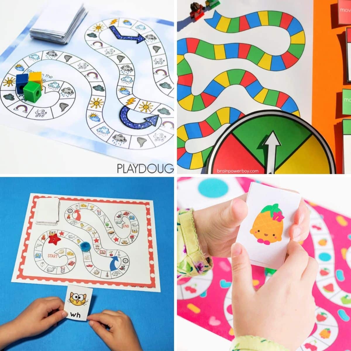 printable board games for kids pdf