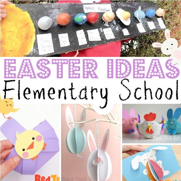 Fun Easter Activities For Upper Elementary Students Red Ted Art 