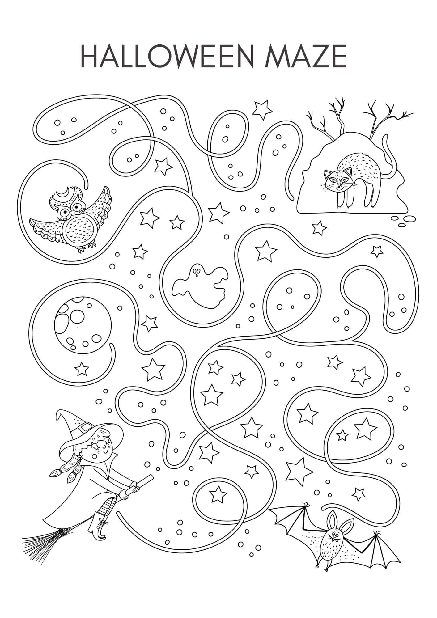 fun halloween activities for kids printable