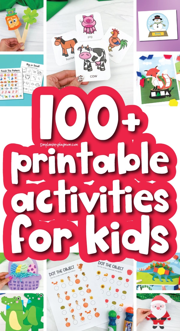 fun printable activities for kids pdf