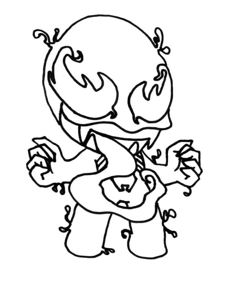 Funny Venom Coloring Page Free Printable Coloring Pages For Kids
