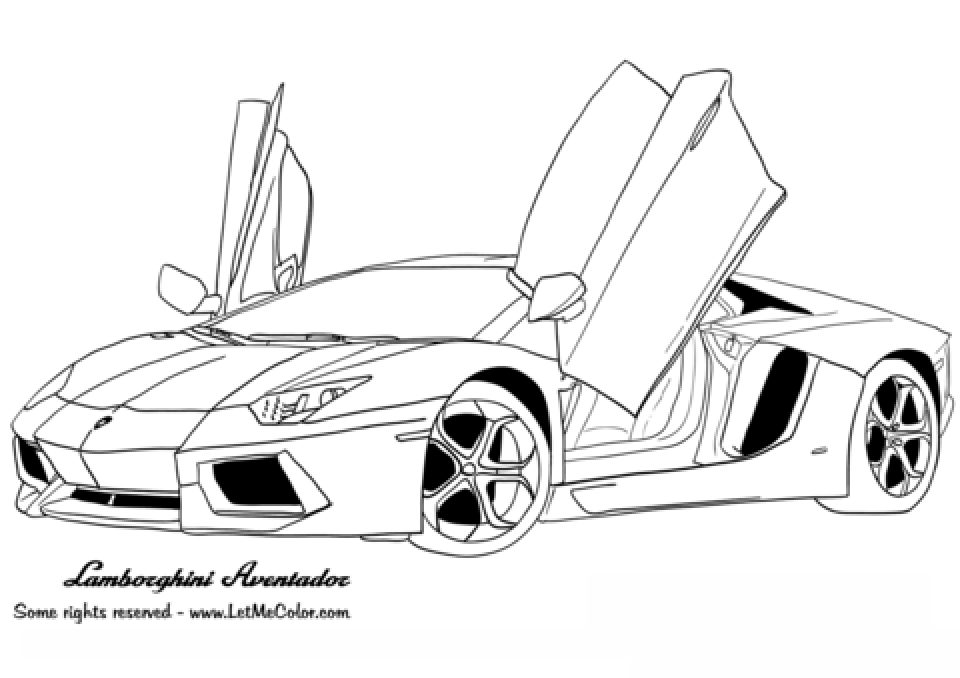 printable lamborghini pictures