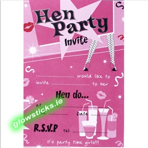 hen night invitations templates free
