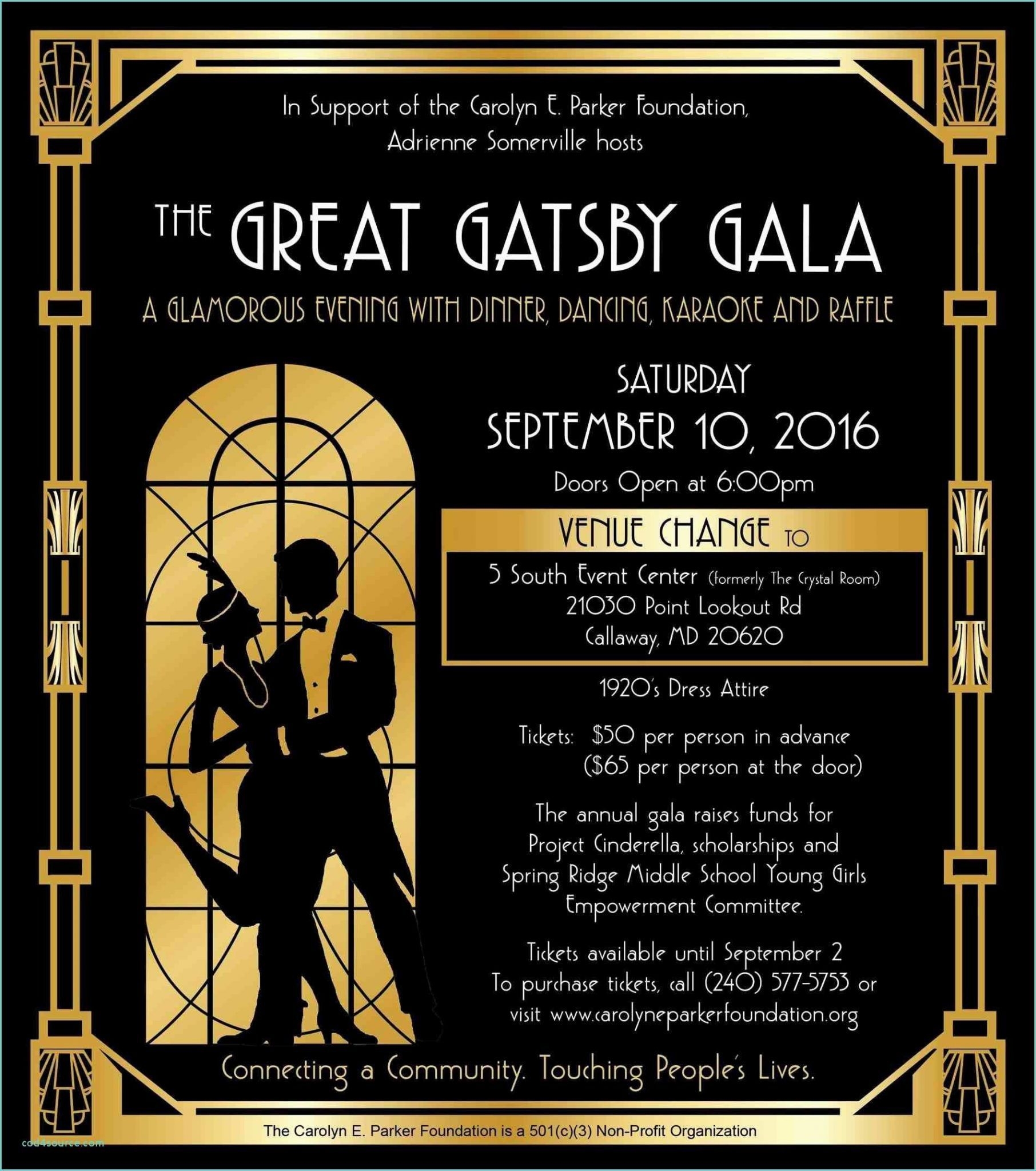 great gatsby invitation template free