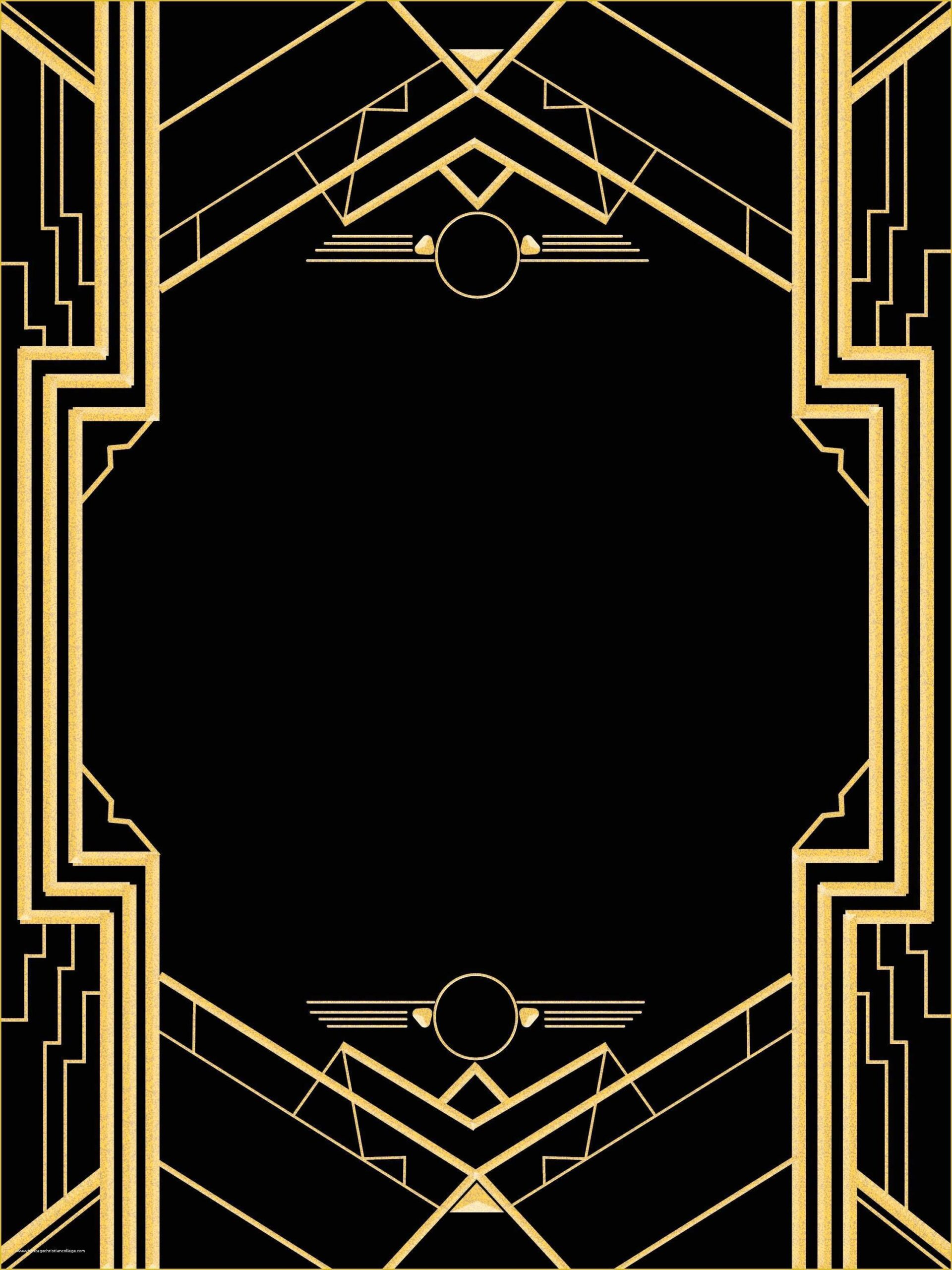 Great Gatsby Invitation Template Free Download Of Gatsby Wedding 