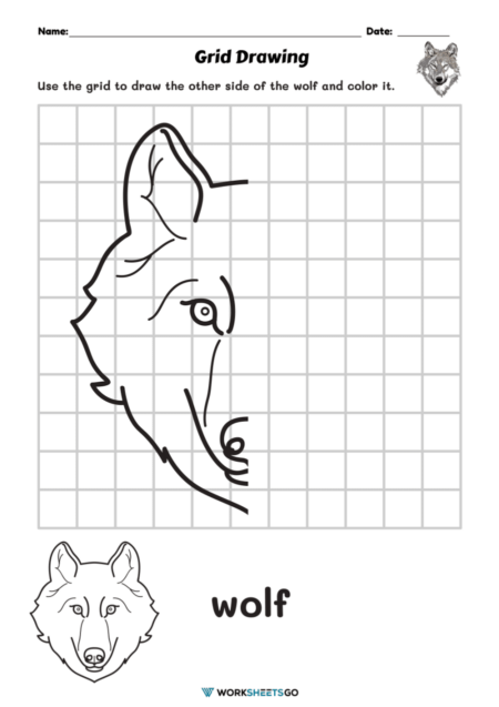 Grid Drawing Worksheets WorksheetsGO