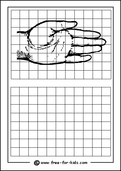 grid drawing worksheets