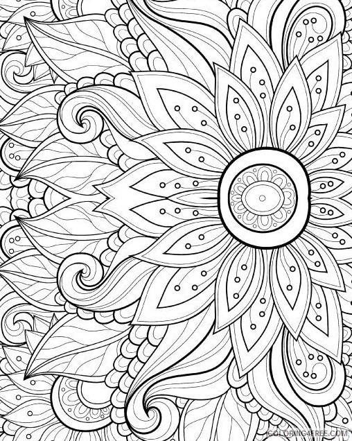 free grown up coloring pages