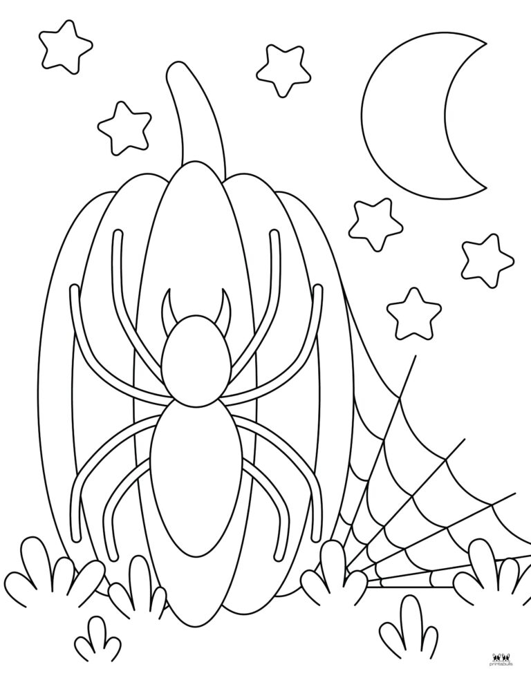 free color pages for halloween printables